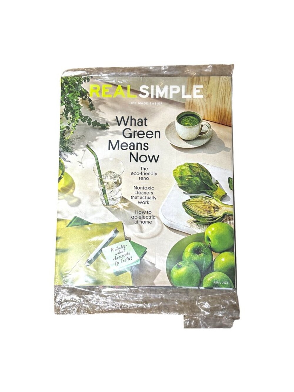 Real Simple Magazine April 2023 Sealed Issue Eco-Friendly Living Guide